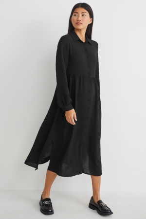 C&A Jurken Zwart | LEG-169352