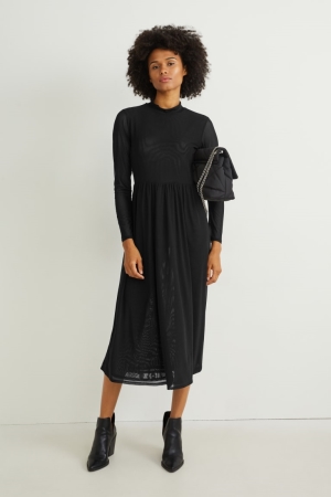C&A Jurken Zwart | SBG-439576