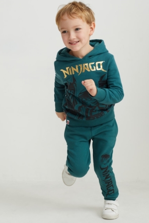 C&A Lego Ninjago Joggers Broek Donkerturquoise | UJY-154783