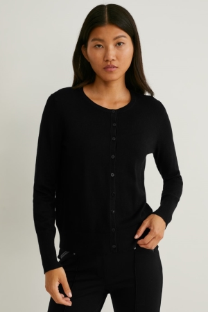 C&A Lenzing™ Ecovero™ Cardigan Zwart | LRY-970142