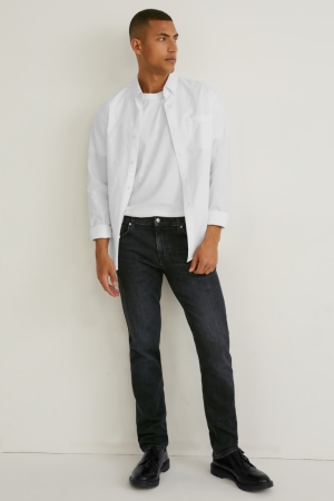 C&A Made In Eu Slim Jeans Zwart | TBD-961052