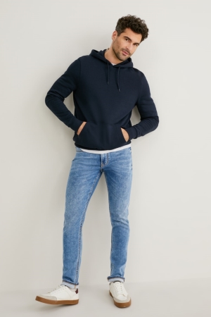 C&A Mager Flex Jog Denim Lycra® Jeans Blauw | YMW-298534