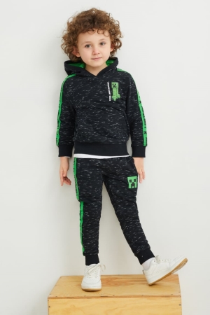 C&A Minecraft Joggers Broek Donkergrijs | POI-325681