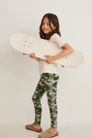 C&A Multipack Of 2 Leggings Broek Camouflage | HUB-463708