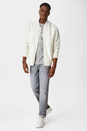 C&A Mustang Slim Washington Jeans Blauw | QBD-346712
