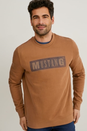 C&A Mustang Sweatshirts Havanna | CMR-853294