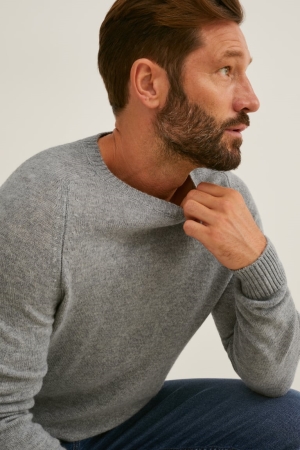 C&A New Wol Jumpers Lichtgrijs | PGX-315820
