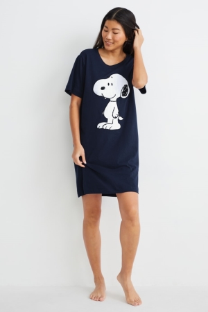 C&A NightSnoopy Nachtkleding Donkerblauw | KIR-782319