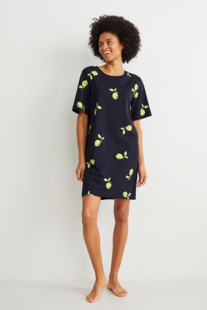 C&A Night Nachtkleding Donkerblauw | POK-586472