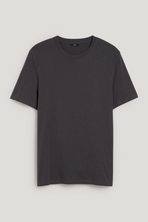 C&A Organic Katoenen T-shirts Donkergrijs | DCZ-423105