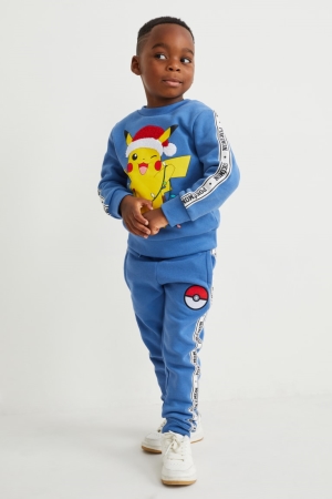 C&A Pokémon Joggers Broek Blauw | FTP-842631