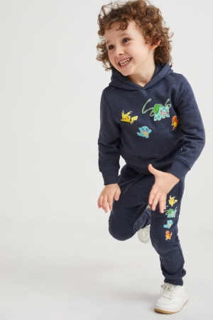 C&A Pokémon Joggers Broek Donkerblauw | PKM-423619
