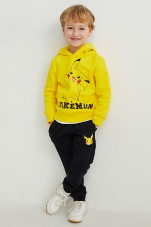 C&A Pokémon Set And Joggers 2 Piece Broek Zwart | FWV-692154