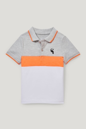 C&A Polo Overhemd Lichtgrijs | JTO-708219