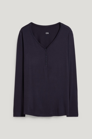 C&A Pyjama Nachtkleding Donkerblauw | FID-684512
