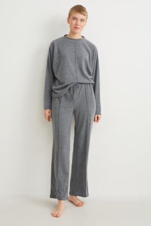 C&A Pyjamas Nachtkleding Grijs | AEJ-728509