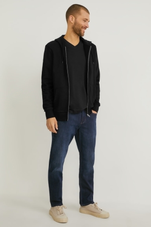 C&A Rechtdoor Jeans Blauw Donkerblauw | WFV-901382