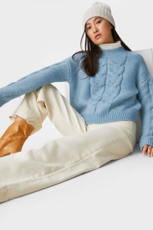 C&A Recycled Jumpers Lichtblauw | MQG-387159