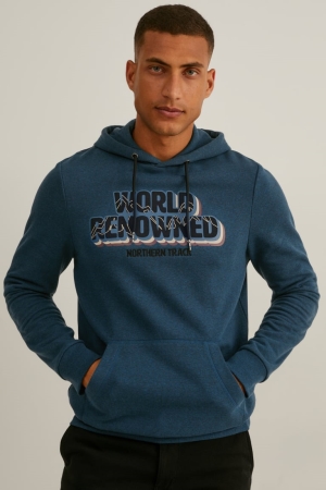 C&A Recycled Sweatshirts Donkerturquoise | EXV-267893