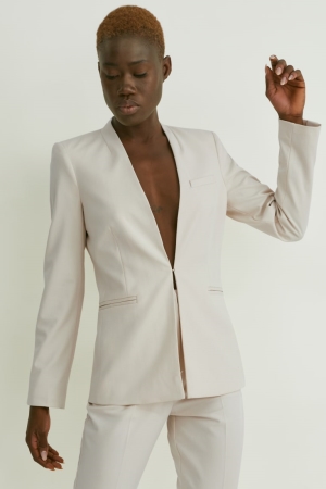 C&A Relaxed Fit Blazer Lichtbeige | XGE-670329