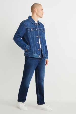 C&A Relaxed Jeans Blauw Donkerblauw | KYV-106254