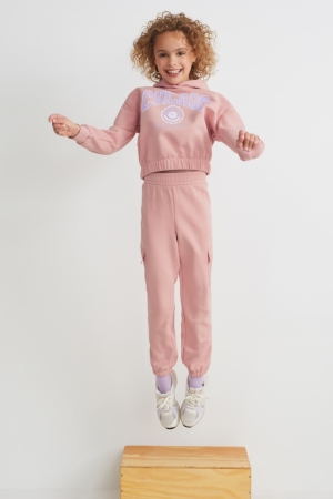 C&A Set And Joggers 2 Piece Broek Roze | ACX-165789