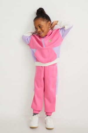 C&A Set And Joggers 2 Piece Broek Roze | TPQ-095816