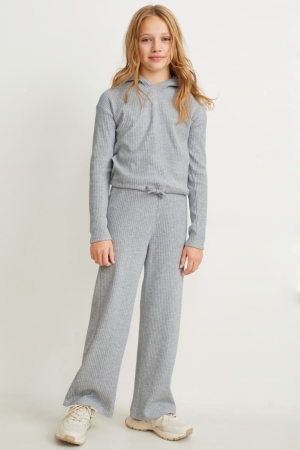 C&A Set Bottoms And 2 Piece Broek Lichtgrijs | DIY-916542