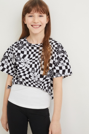 C&A Set Sleeve And 2 Piece T-shirts Zwart | YGS-208465