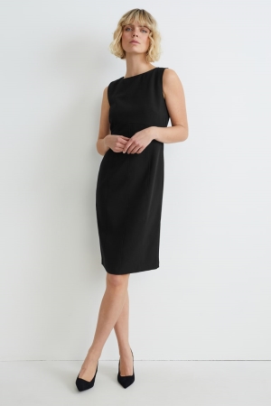 C&A Shift Jurken Zwart | AUO-390284