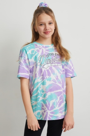 C&A ShorSleeve d Topjes Mintgroen Groen | ZFW-807426