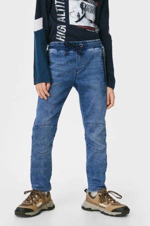 C&A Slim Jeans Blauw | EFA-984613