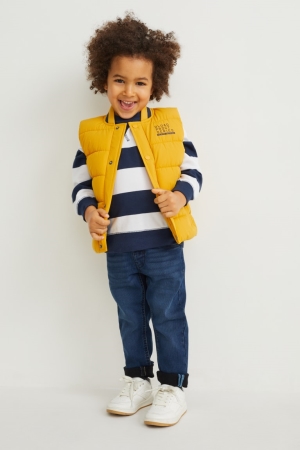 C&A Slim Jeans Donkerblauw | BET-742915