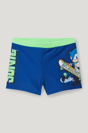 C&A Sonic Lycra® Xtra Life™ Recycled Zwemkleding Blauw Lichtblauw | OXG-208149