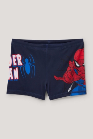 C&A Spider-man Swim Lycra® Xtra Life™ Zwemkleding Donkerblauw | YTR-394051