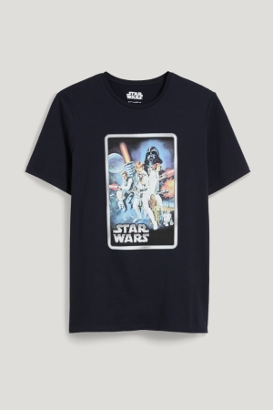 C&A Star Wars T-shirts Donkerblauw | MSO-896710