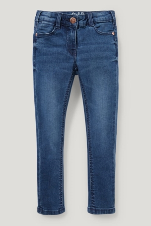 C&A Super Mager Jeans Blauw | JFR-610923