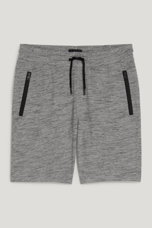C&A Sweat Korte Broek Grijs | QVI-092164