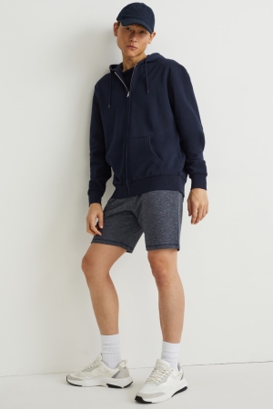 C&A Sweat With Organic Katoenen Korte Broek Grijs | QSL-359142
