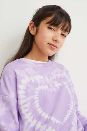 C&A Sweatshirts Lichtpaars | DGX-583017