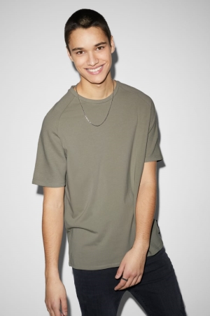 C&A T-shirts Grijs | LNF-184967