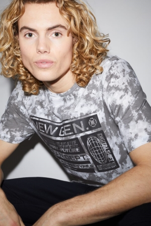 C&A T-shirts Grijs | LUV-143276