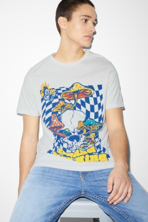 C&A T-shirts Wit | LDO-869724