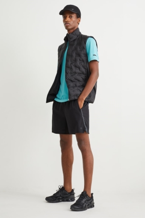 C&A Technical Korte Broek Zwart | MQE-704921