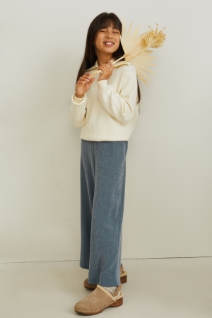 C&A Trousers Broek Donkergroen | NTX-165482