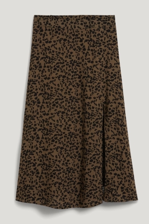 C&A With Livaeco™ Fibres Patterned Rokken Donkergroen | WTC-320698