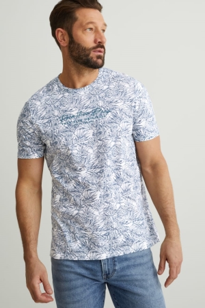 C&A With Recycled Polyester T-shirts Wit | BQW-281540