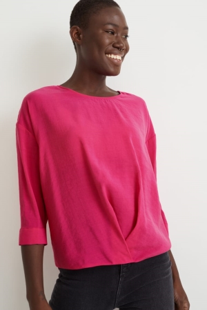 C&A With Tencel™ Modal Fibres Blouse Roze | MYJ-307685